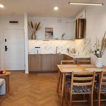 Perlowa Przystan Sea View Apartment- First Line Sianozety